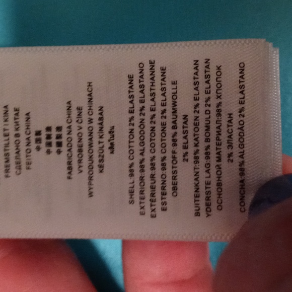 🌊Michael Kors🌊 - Turquoise/White Marble Lake Swirl Skirt - Picture 6 of 9